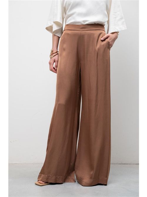 pantalone donna tabacco KAOS | RPJAR010/6012
